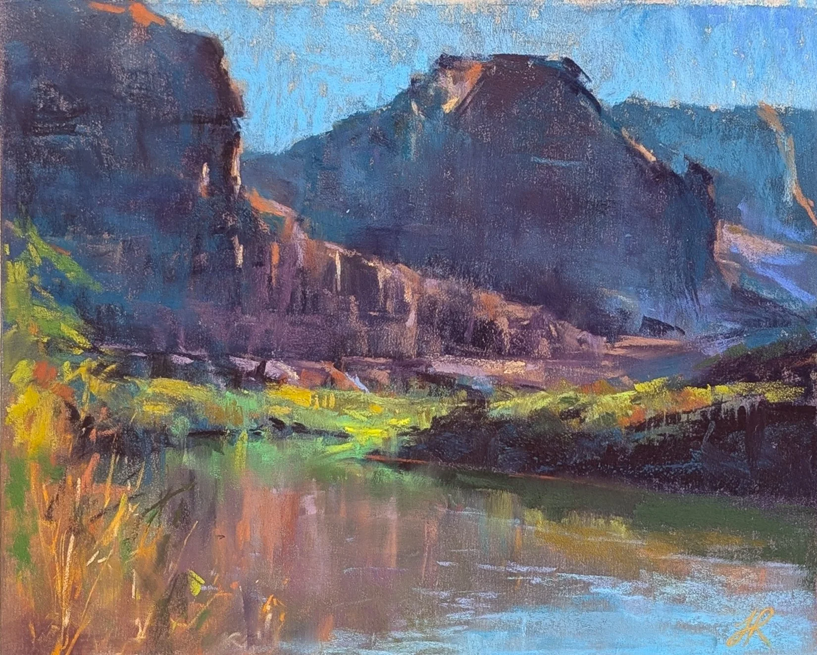 Potash Haze  |  9x12  | Moab UT  | 2026 