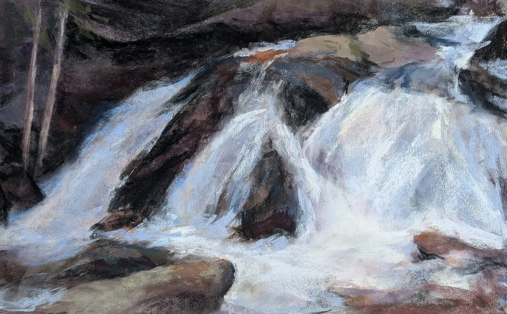 Below Chasm Falls  |  10x16  | Rocky Mountain National Park | 2026