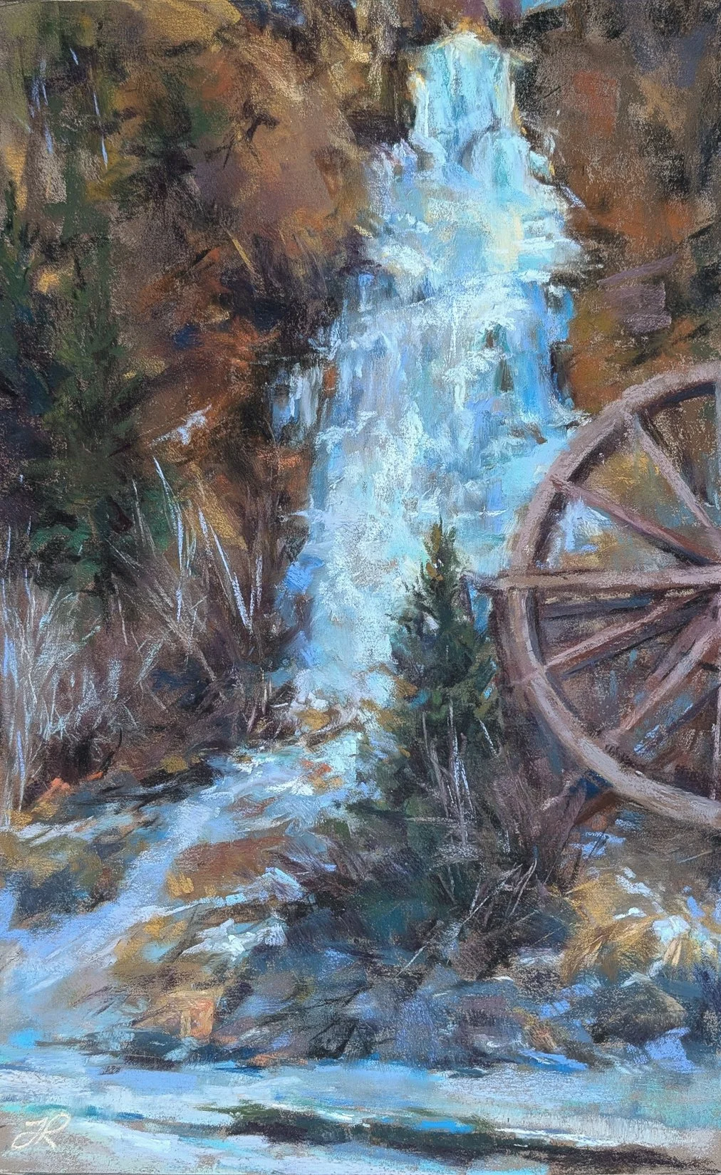 Frozen In Time | 10x16 Pastel | Idaho Springs, Colorado | 2026