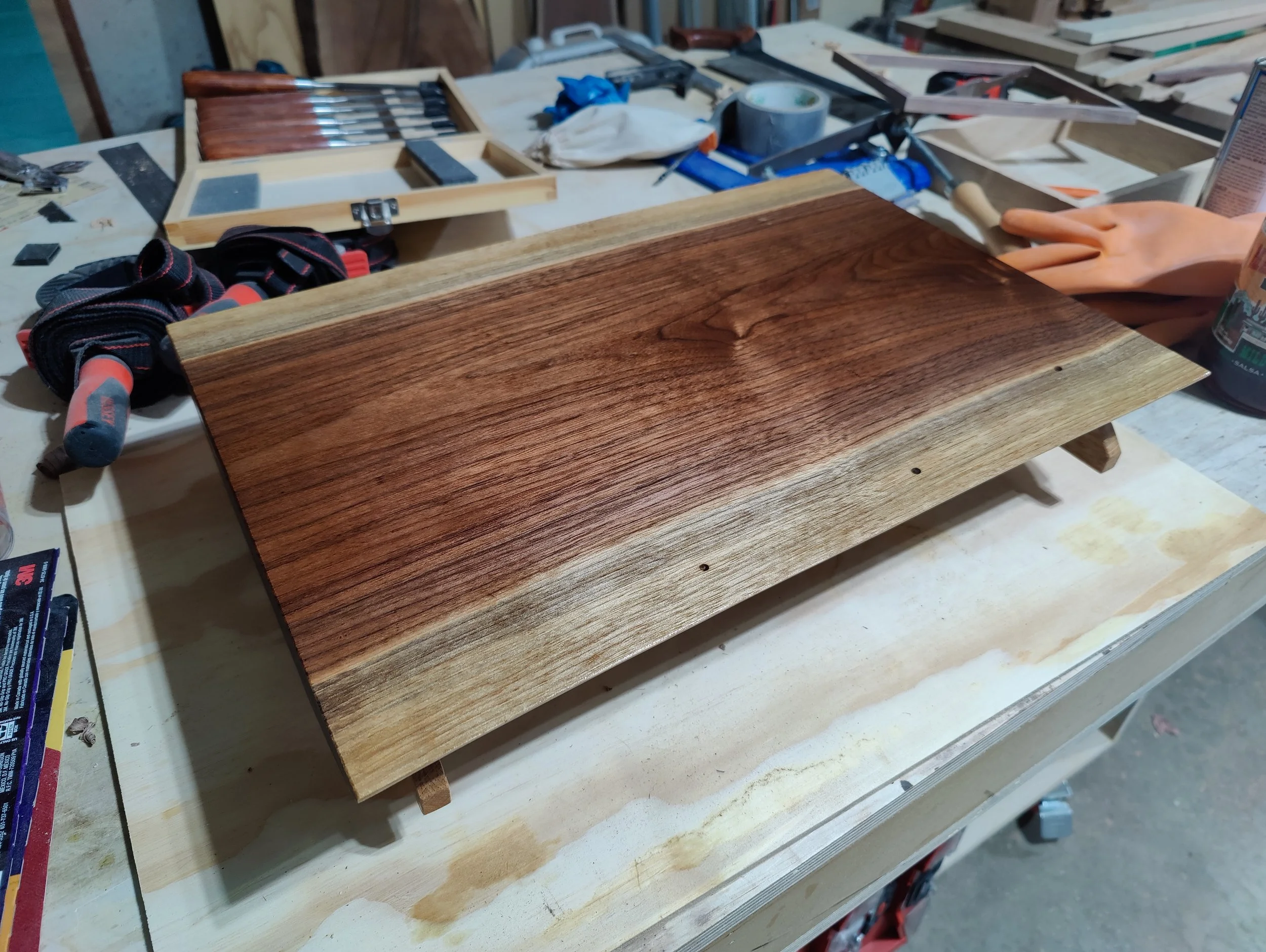 Oak/Walnut Charcuterie Board