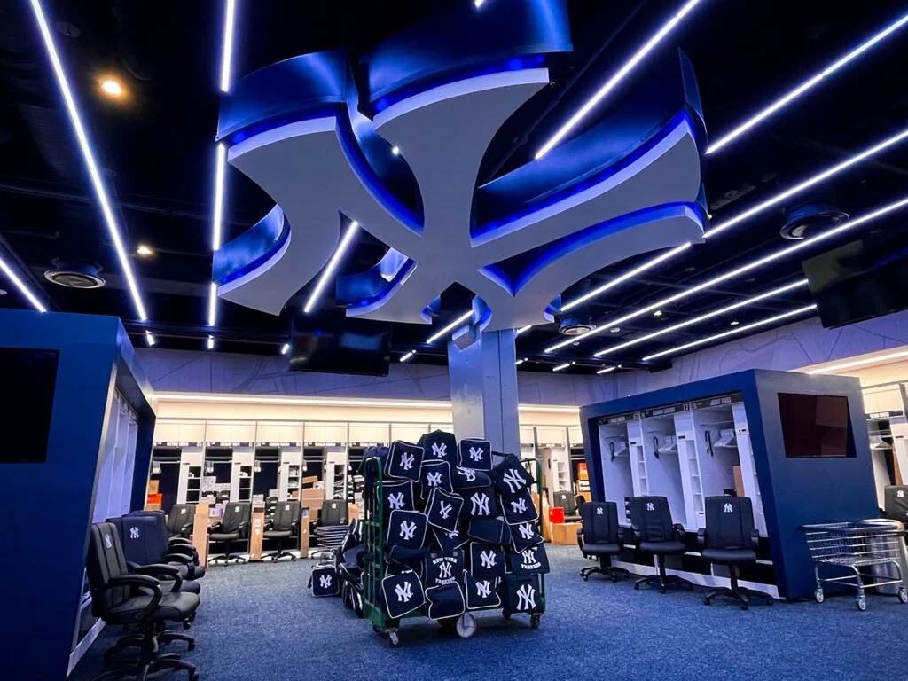 New York Yankees Spring Training Lockers