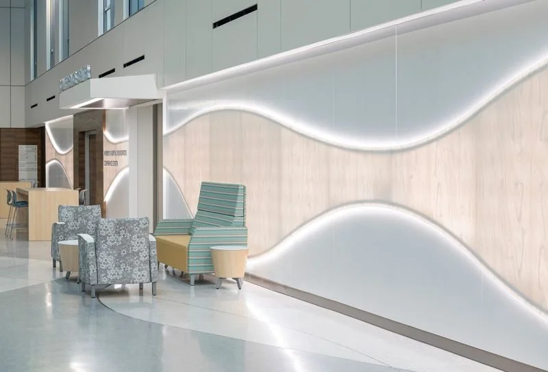 Greater Baltimore Medical Center Entry Wall
