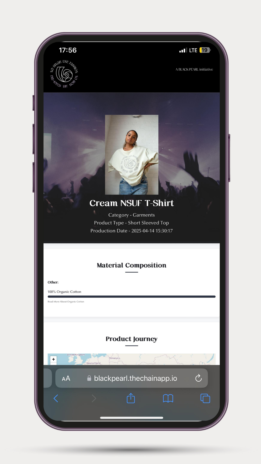 Frank Impact Company Powers BLACK PEARL’s ‘No Single Use Fashion’ Campaign with Digital Product Passports