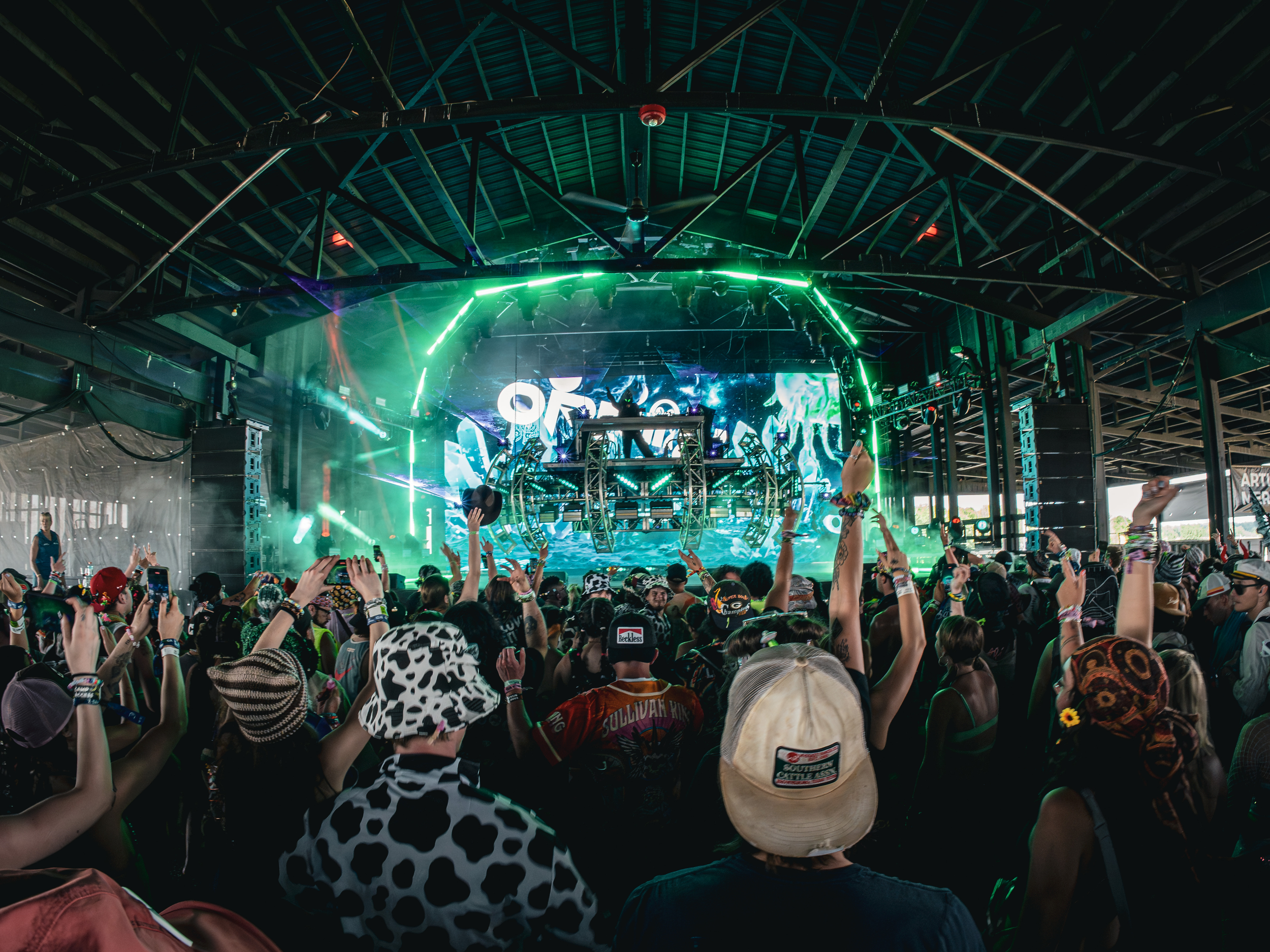 Orbiix at Force Fields Festival 2026 in Cadott, WI. Photo by Frame Focus Creative.