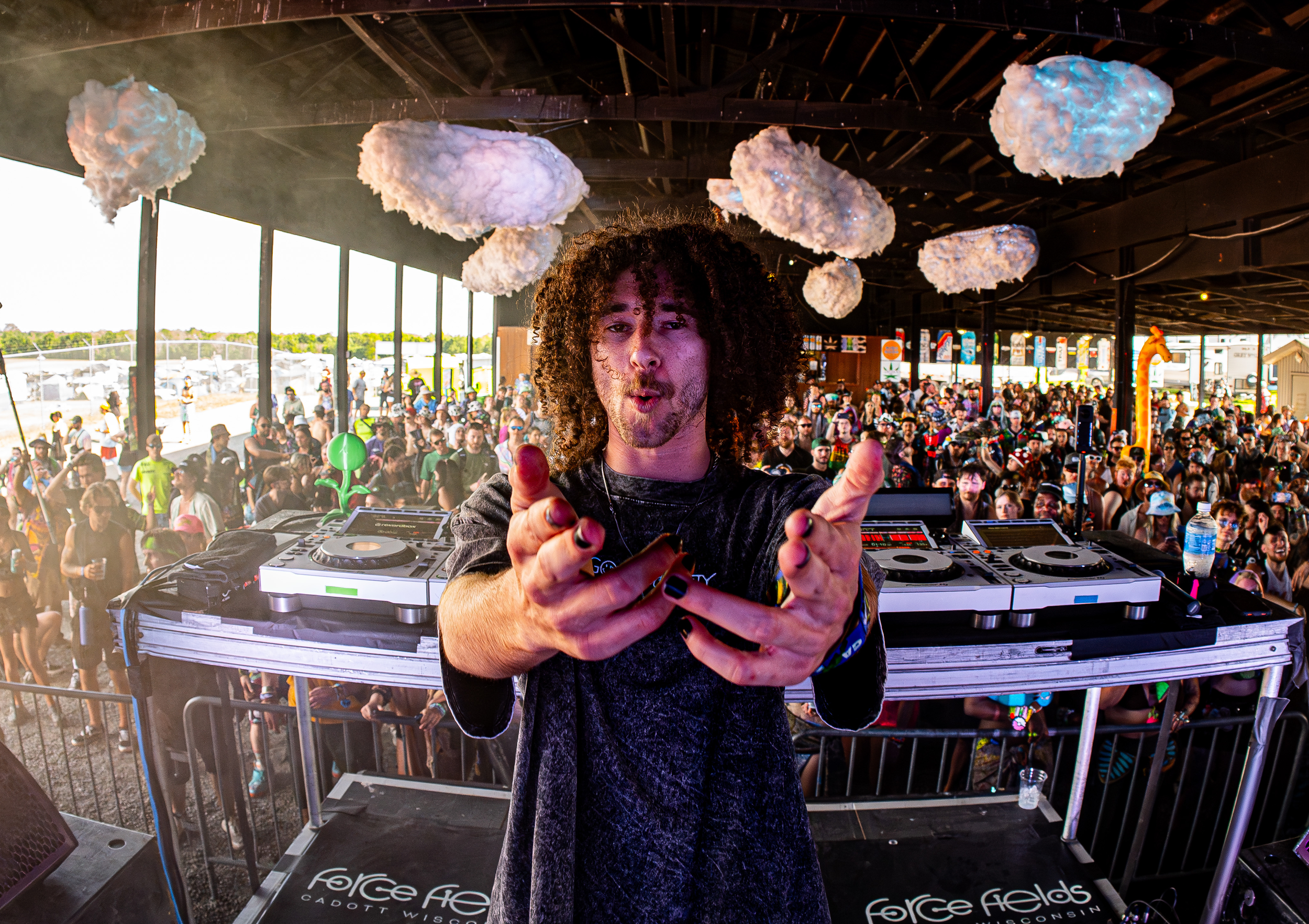 Schmux at Force Fields Festival 2026 in Cadott, WI. Photo by Frame Focus Creative.