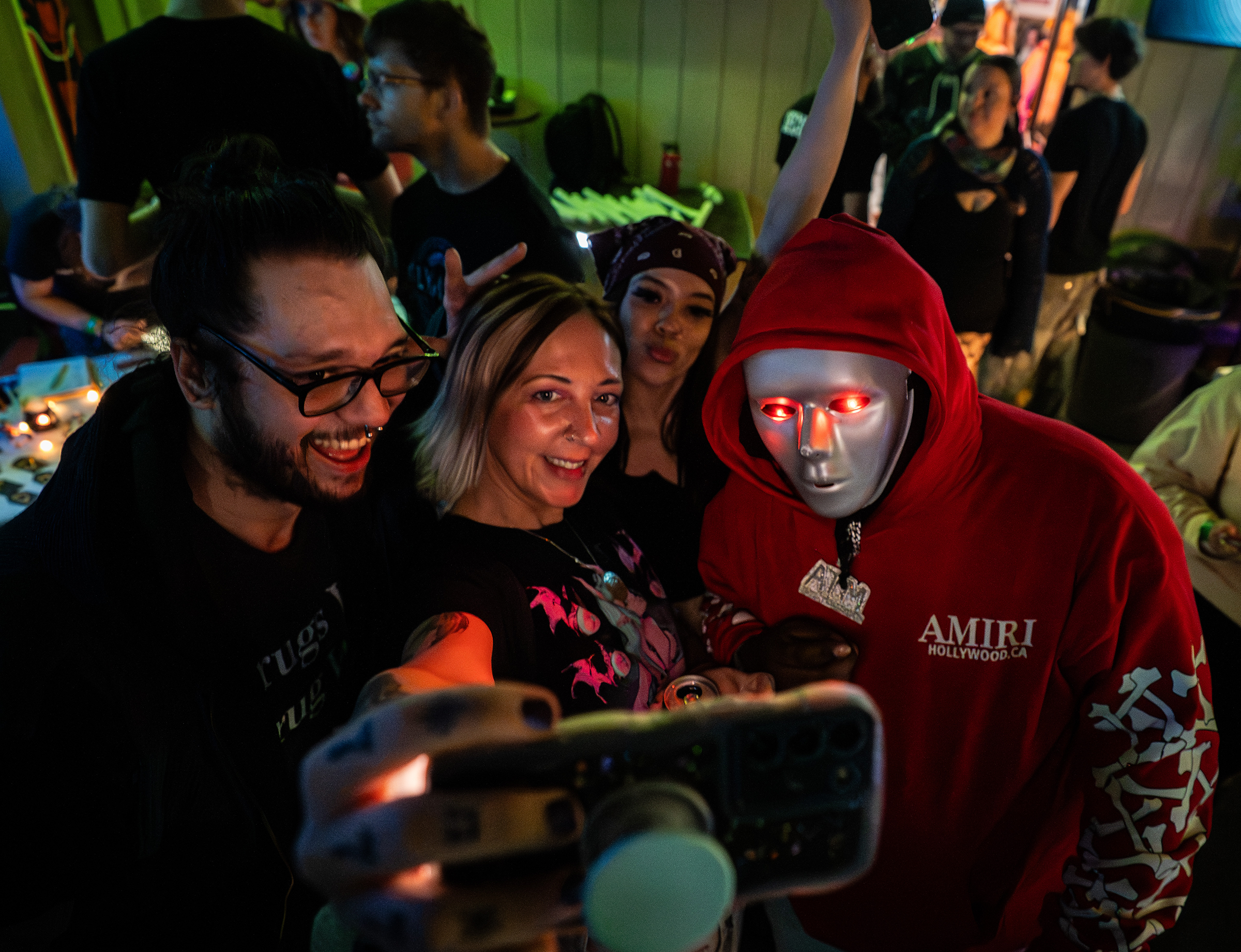 An edm event at The Trolley in West Peoria, IL. Photo by Frame Focus Creative.
