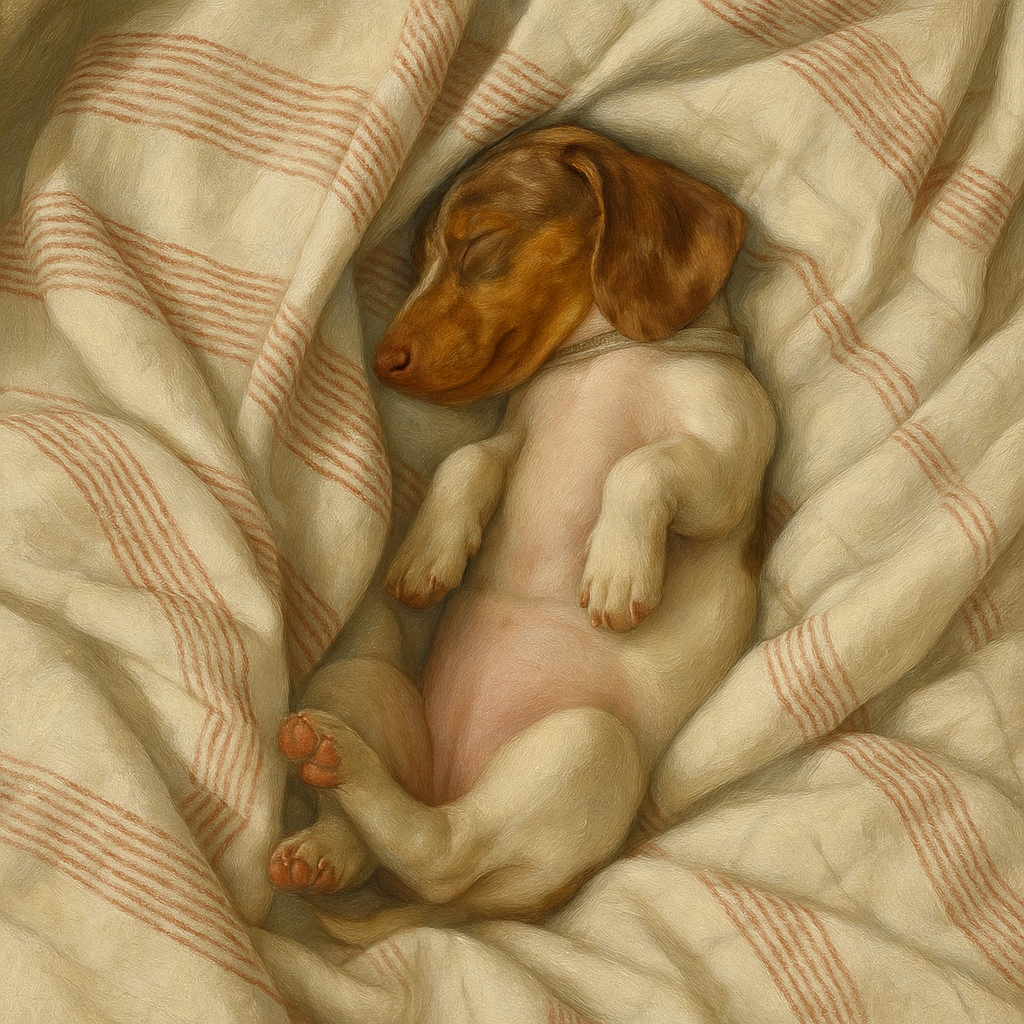 dachshund portrait design