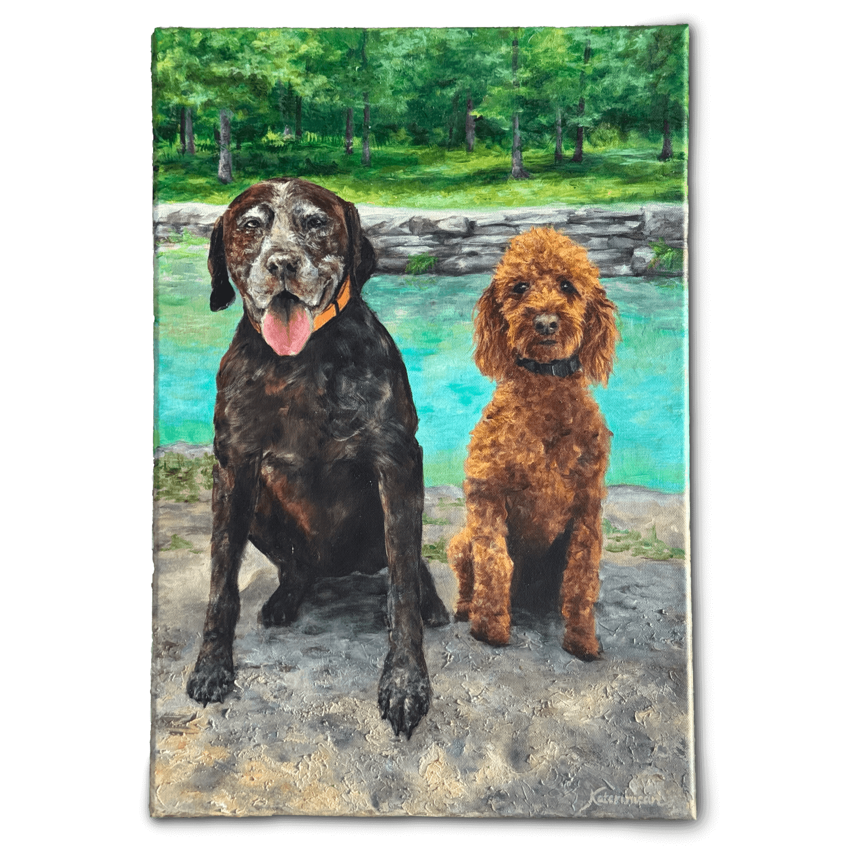 40x60 cm Custom Pet Portrait (16x23,5")