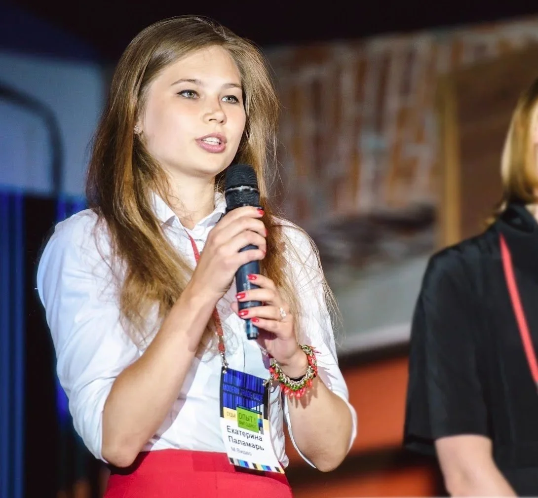 Katerina Akhmylova public speaking