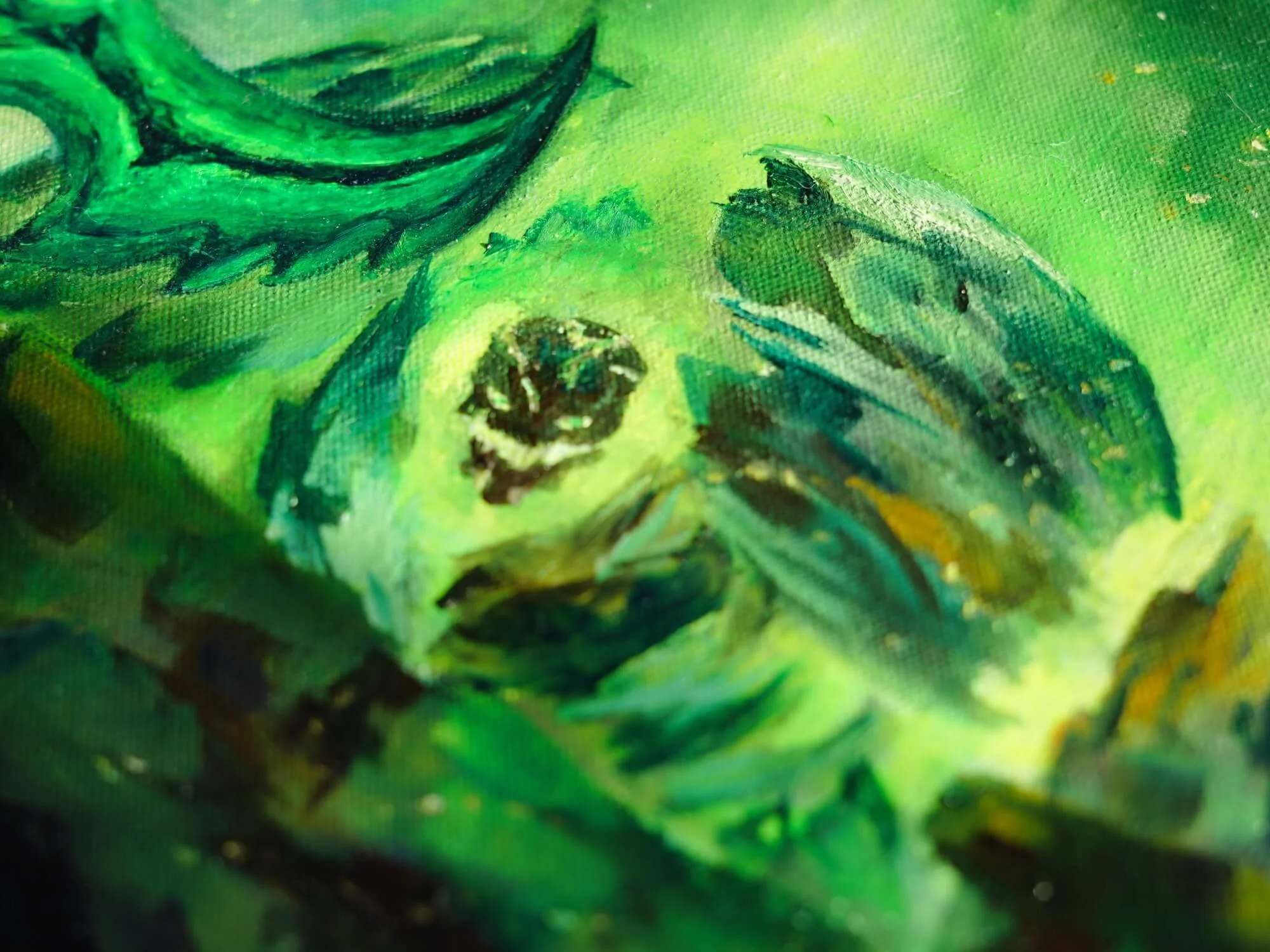wow legion fel fire elemental painting