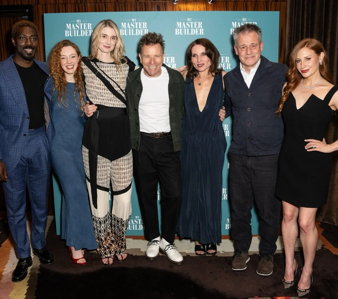 Opening night and standing encores with the masterful cast of @mmbtheplay ❤️&zwj;🔥