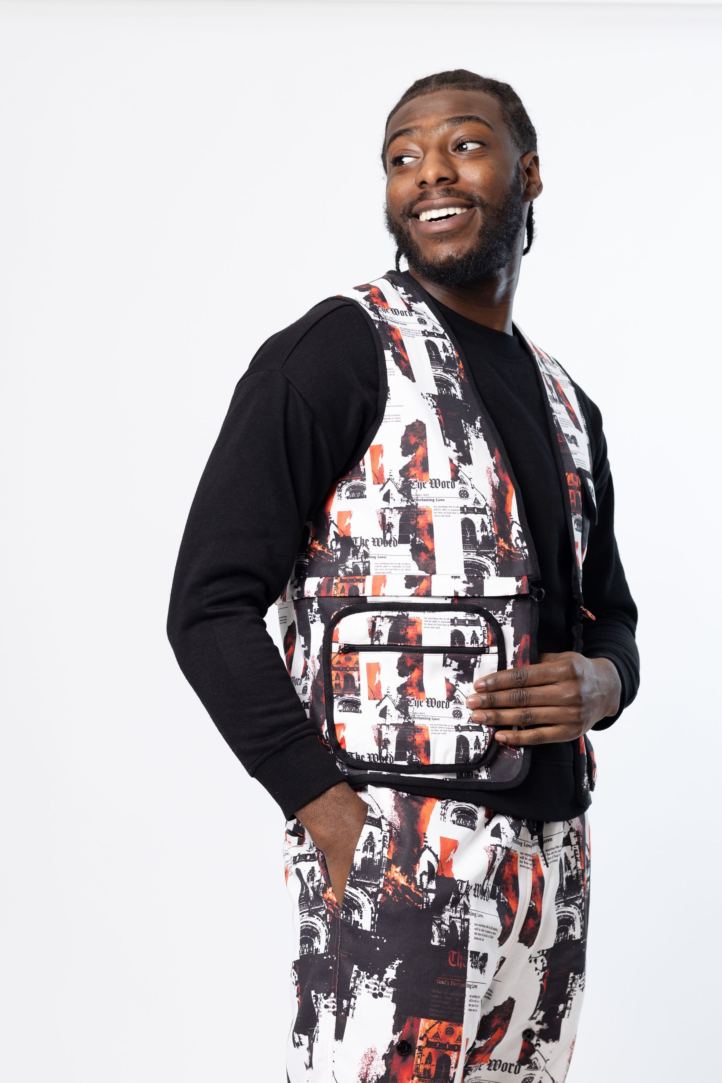 'Collision' convertible utility vest