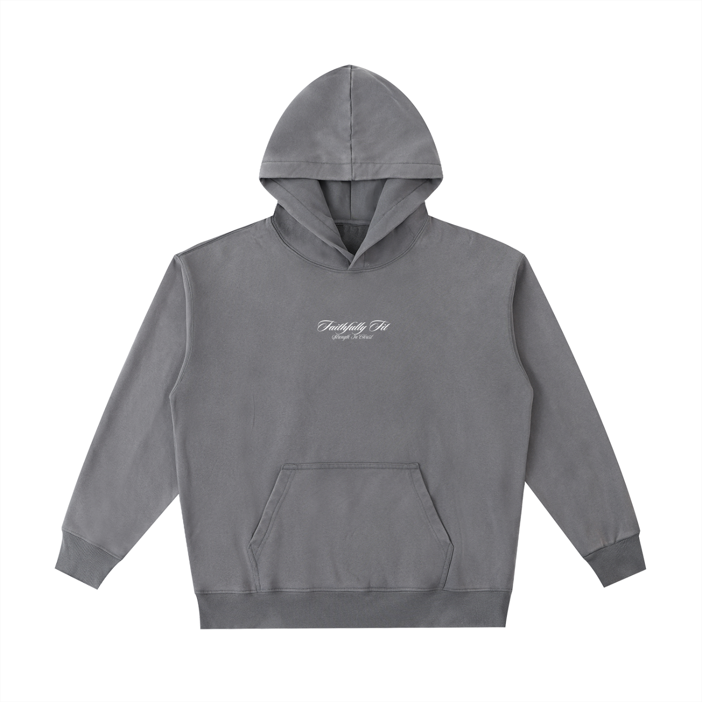 Faithfully Fit (Strength in Christ) Vintage Hoodie
