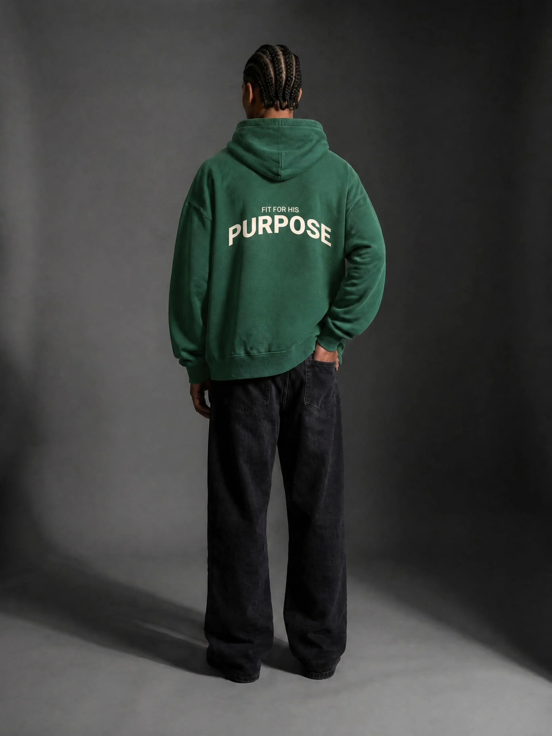 Unisex Vintage Wash Fleece Hoodie
