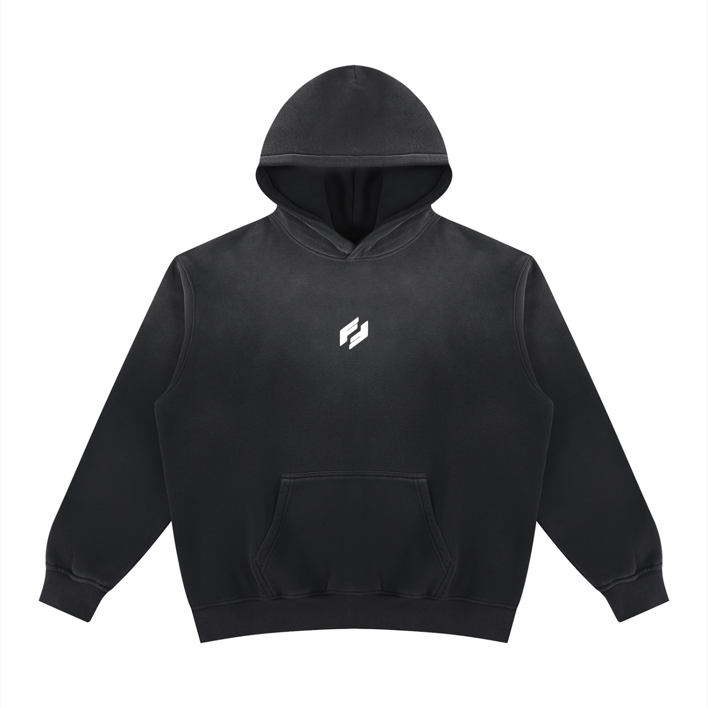Faith Moves Vintage Wash Fleece Hoodie (Unisex)