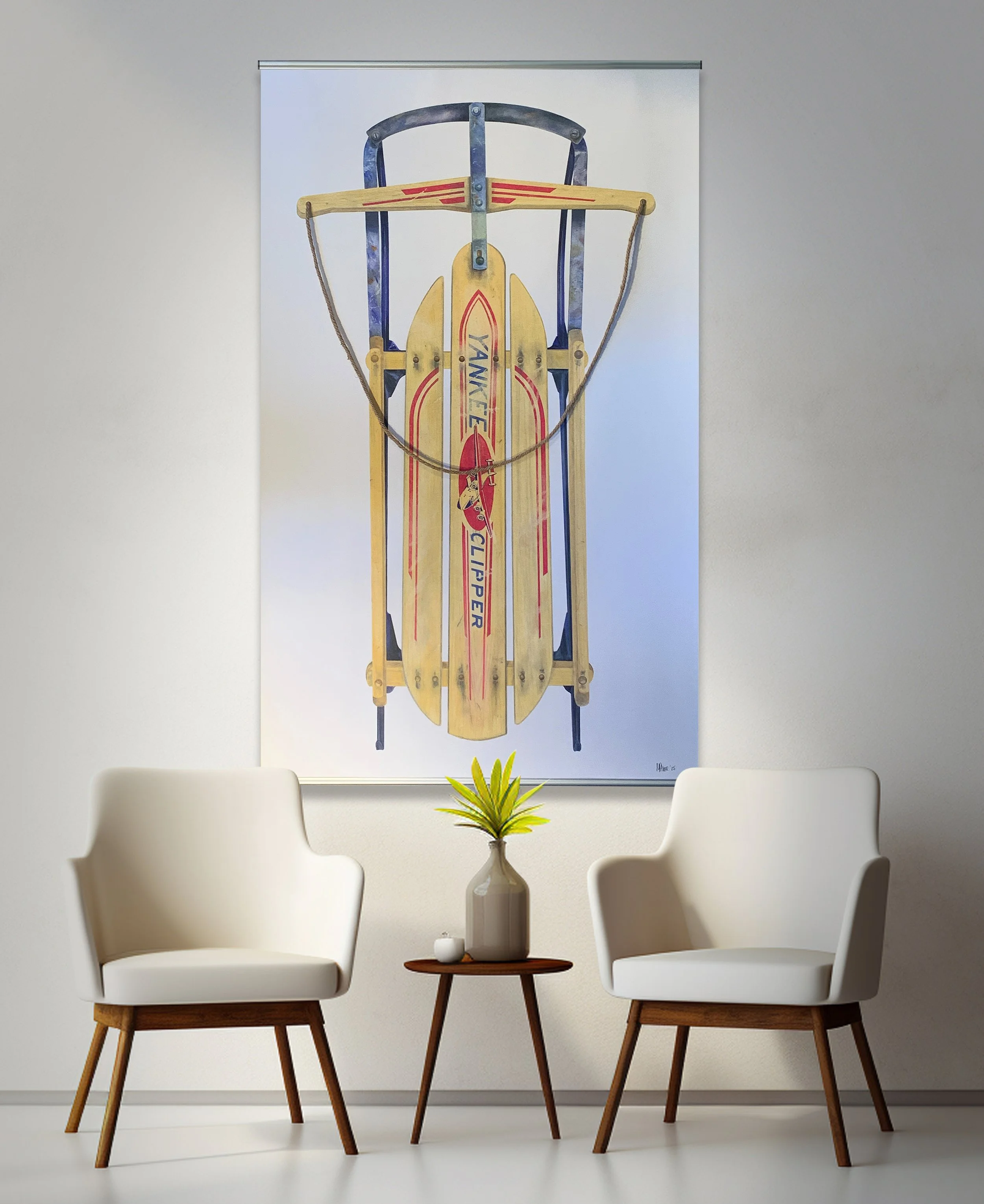1970s Vintage Yankee Clipper Sled