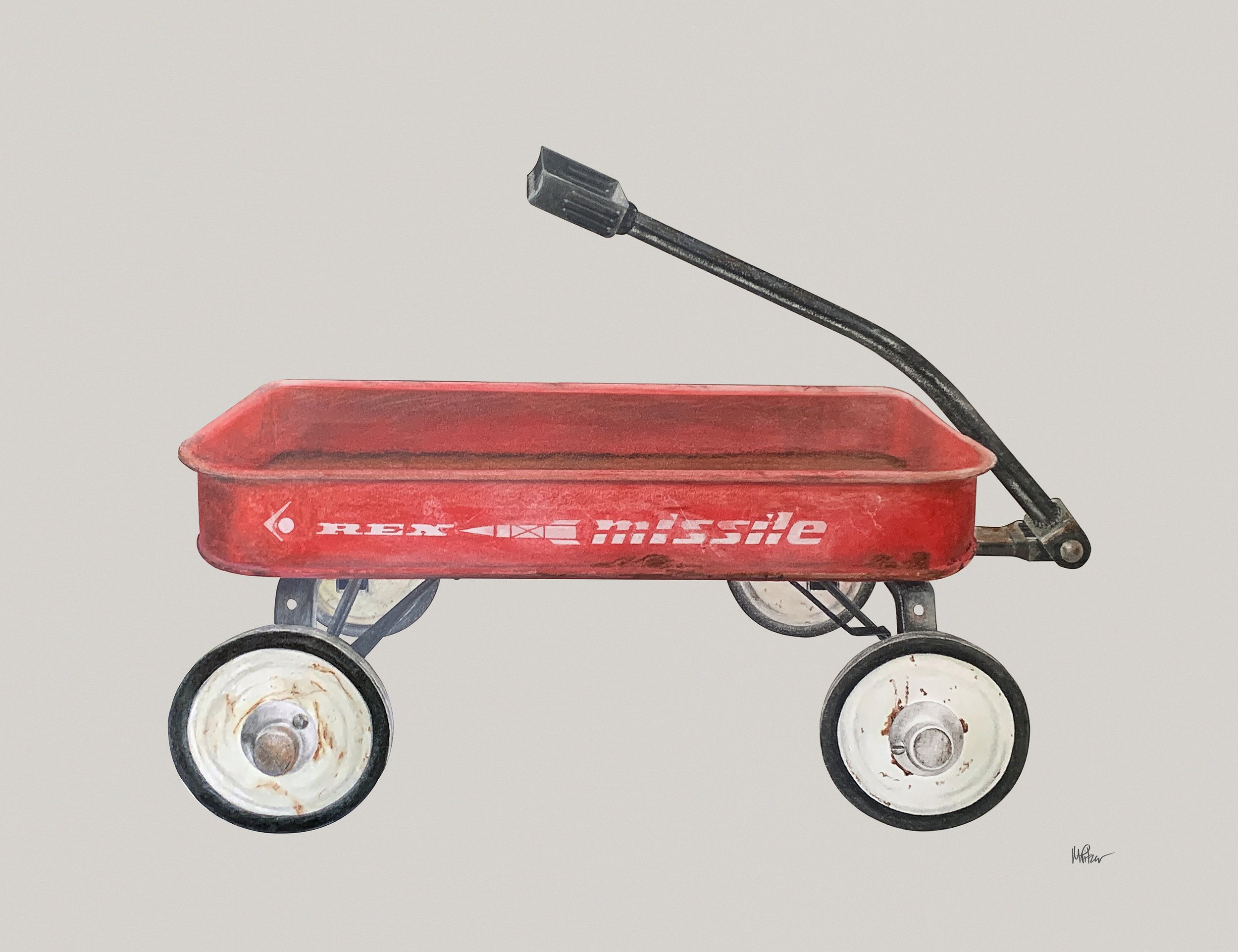 26x20_vintage-REX-Missile-red-wagon.jpg