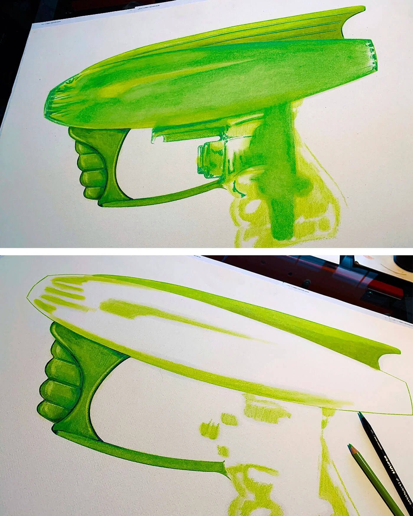 70s-squirt-gun-mike-pitzer-progression-drawings.jpg