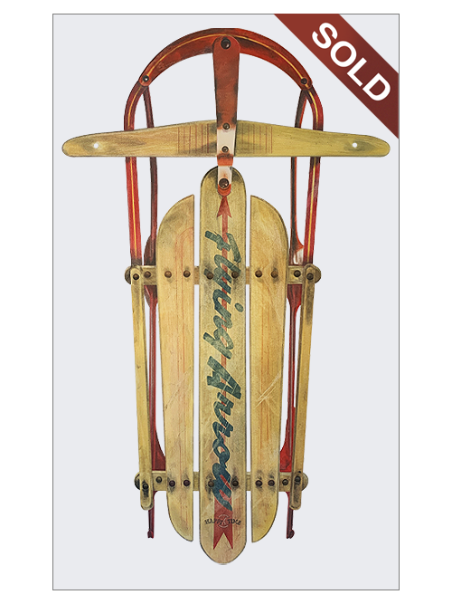 1960s Happy Time Flying Arrow Sled