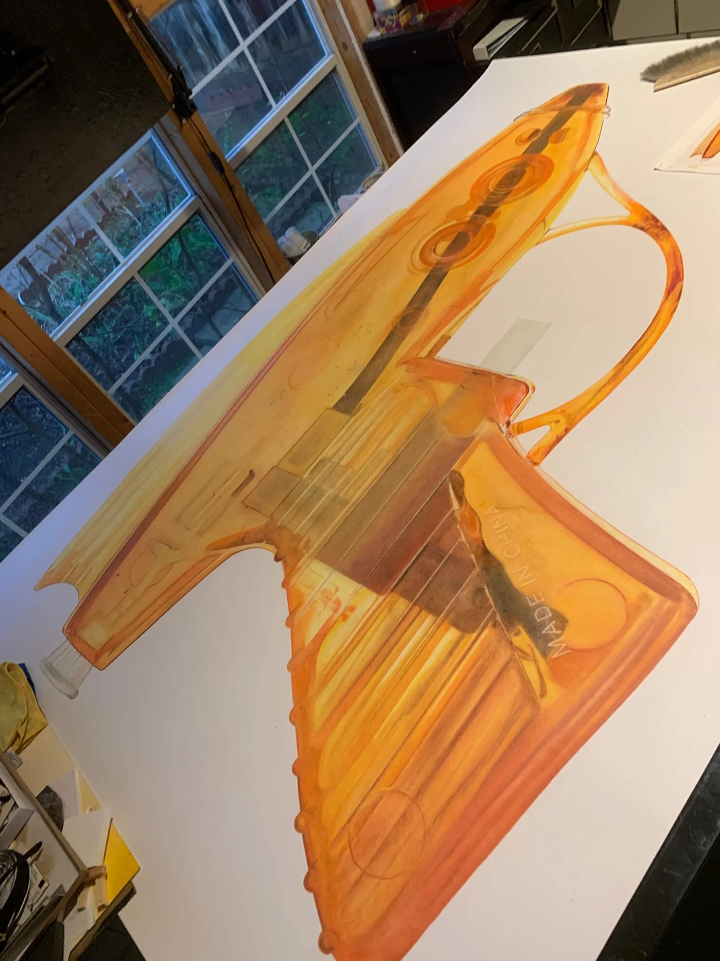 Vintage Orange Squirt Gun