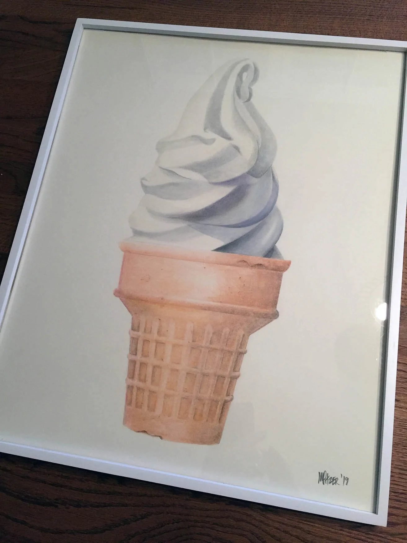 dairy-queen-cone-no2-mike-pitzer-framed.jpg