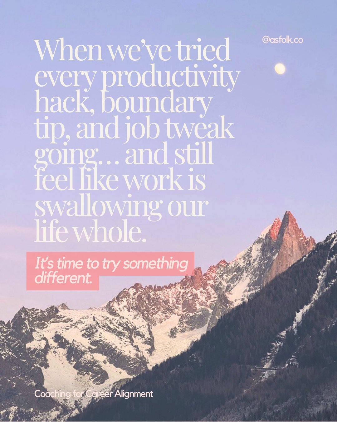 If you&rsquo;ve tried reducing your hours, setting firmer boundaries, and promising yourself you&rsquo;ll get better at switching off - and still feel like work is taking over your whole life - this one might help explain why👇🏼

The reason those th