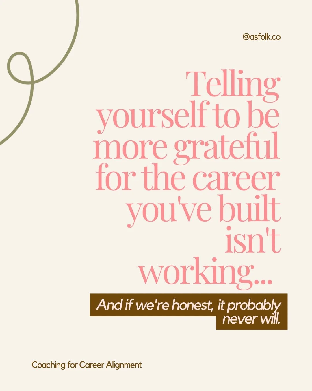 I spent years building a career in HR - almost all of my 20s. I was good at it, I&rsquo;d worked hard for it, and from the outside it looked exactly like what it was supposed to look like&hellip;

But then I outgrew it. Not dramatically - there was n