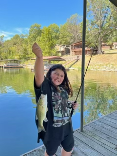 Family fishing fun is really what it's all about at Bernice RV Park! 