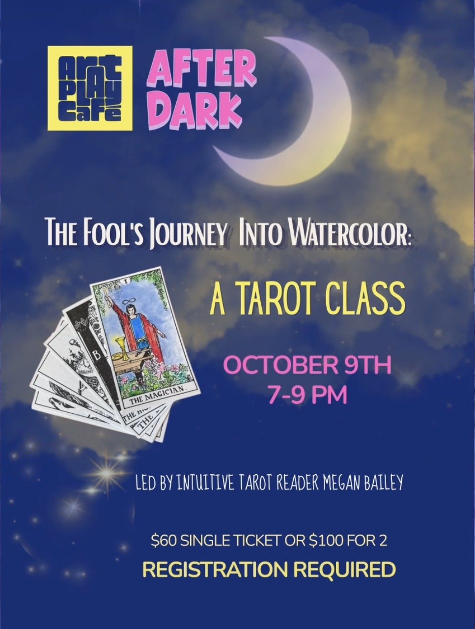 Art Play After Dark: The Fool’s Journey into Watercolor