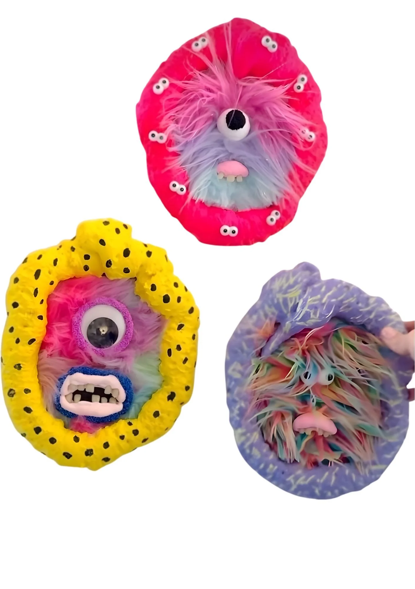 Tuesday 7th April "Monster in a Frame and Monster PomPoms"