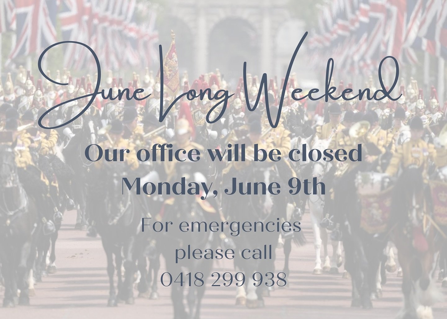 👑 June Long Weekend 👑