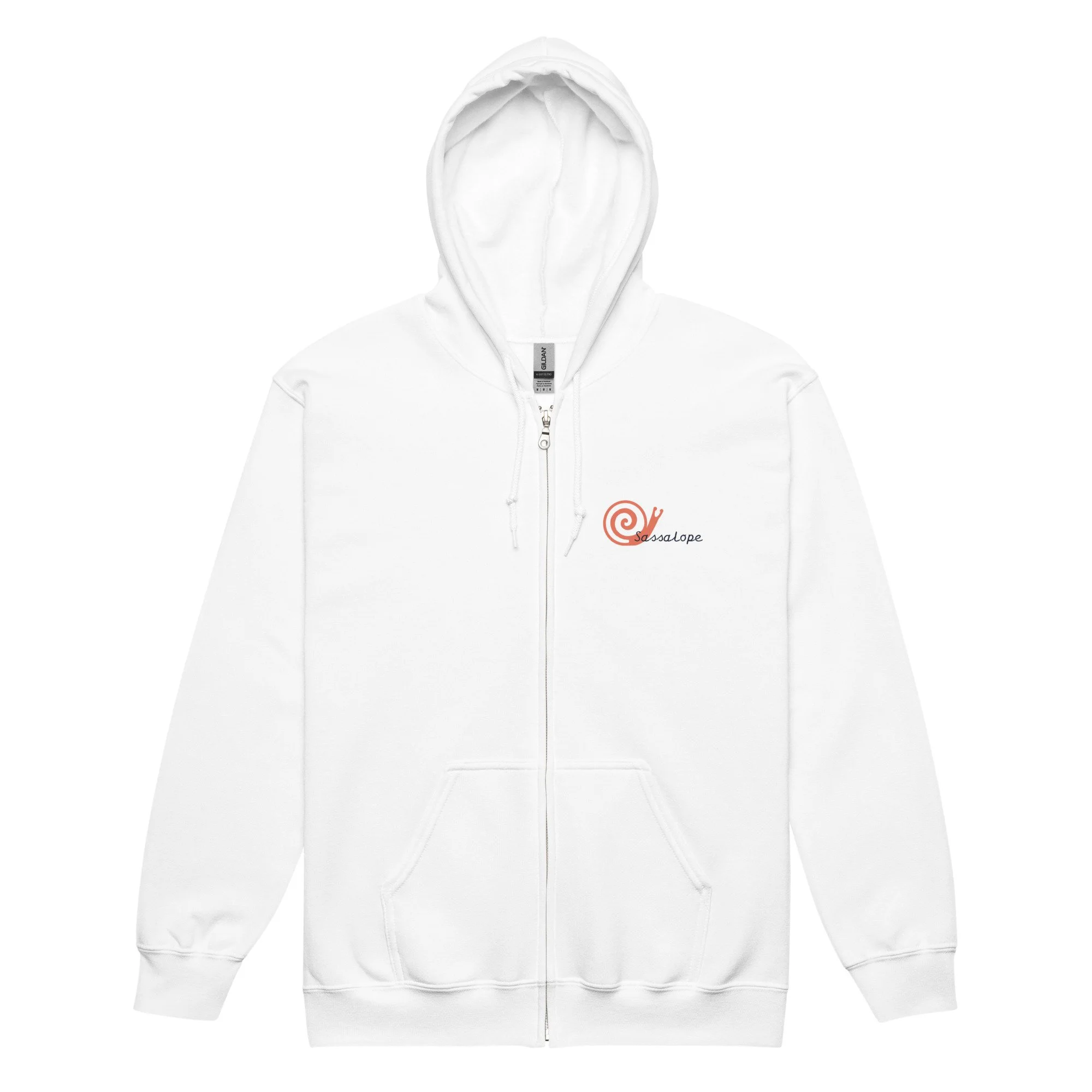 Sassalope Unisex zip hoodie