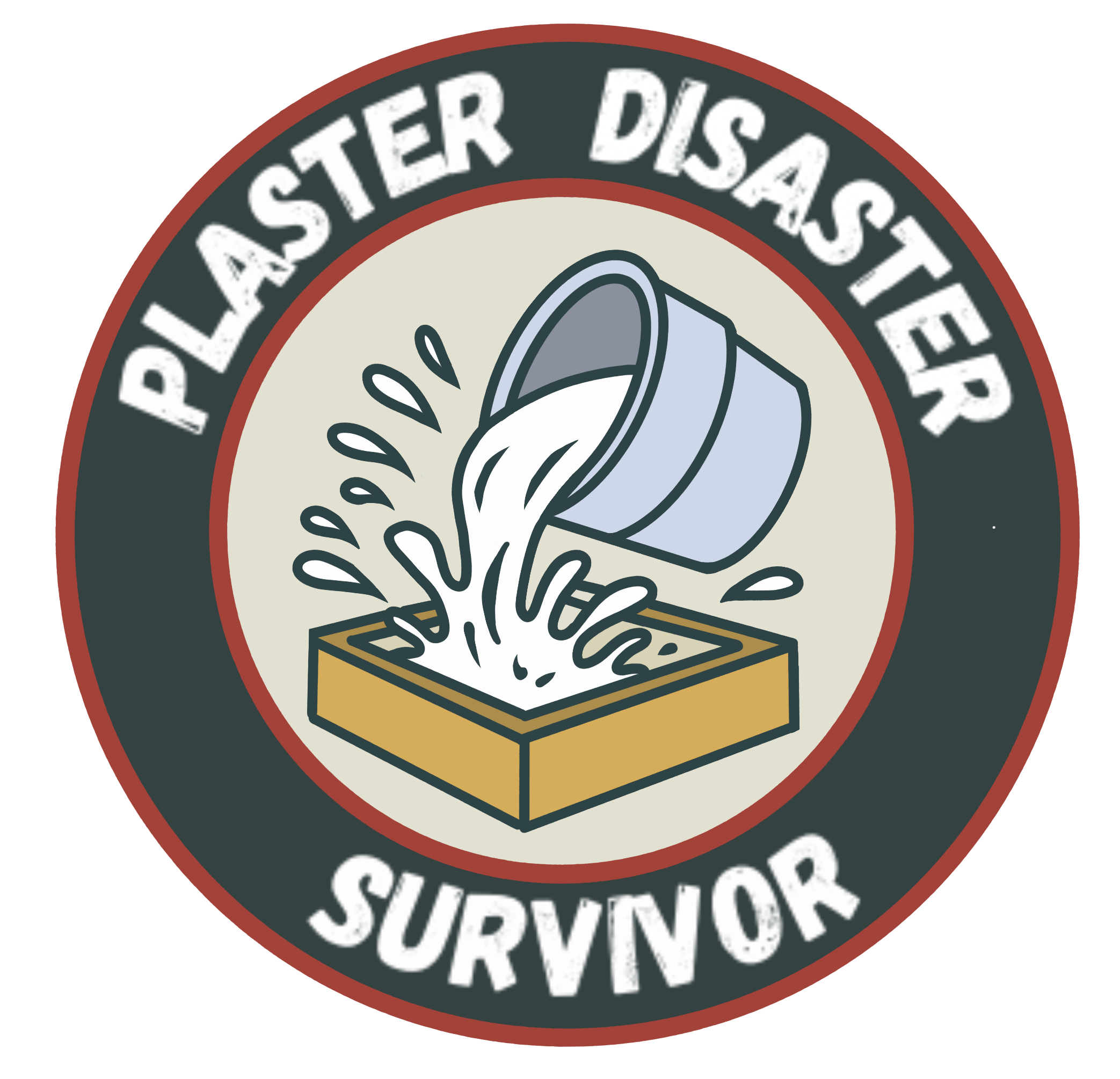 Plaster Disaster Survivor Sticker