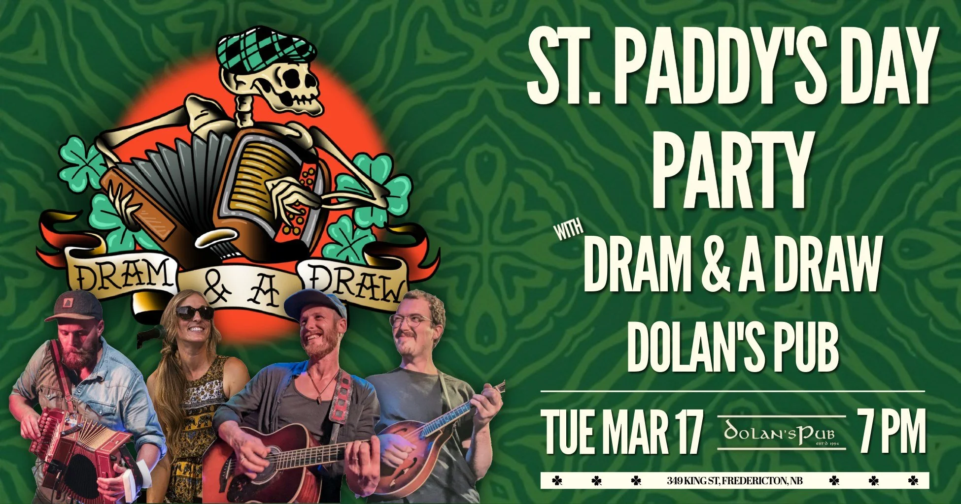 St. Paddy's Day Party w/ Dram & A Draw