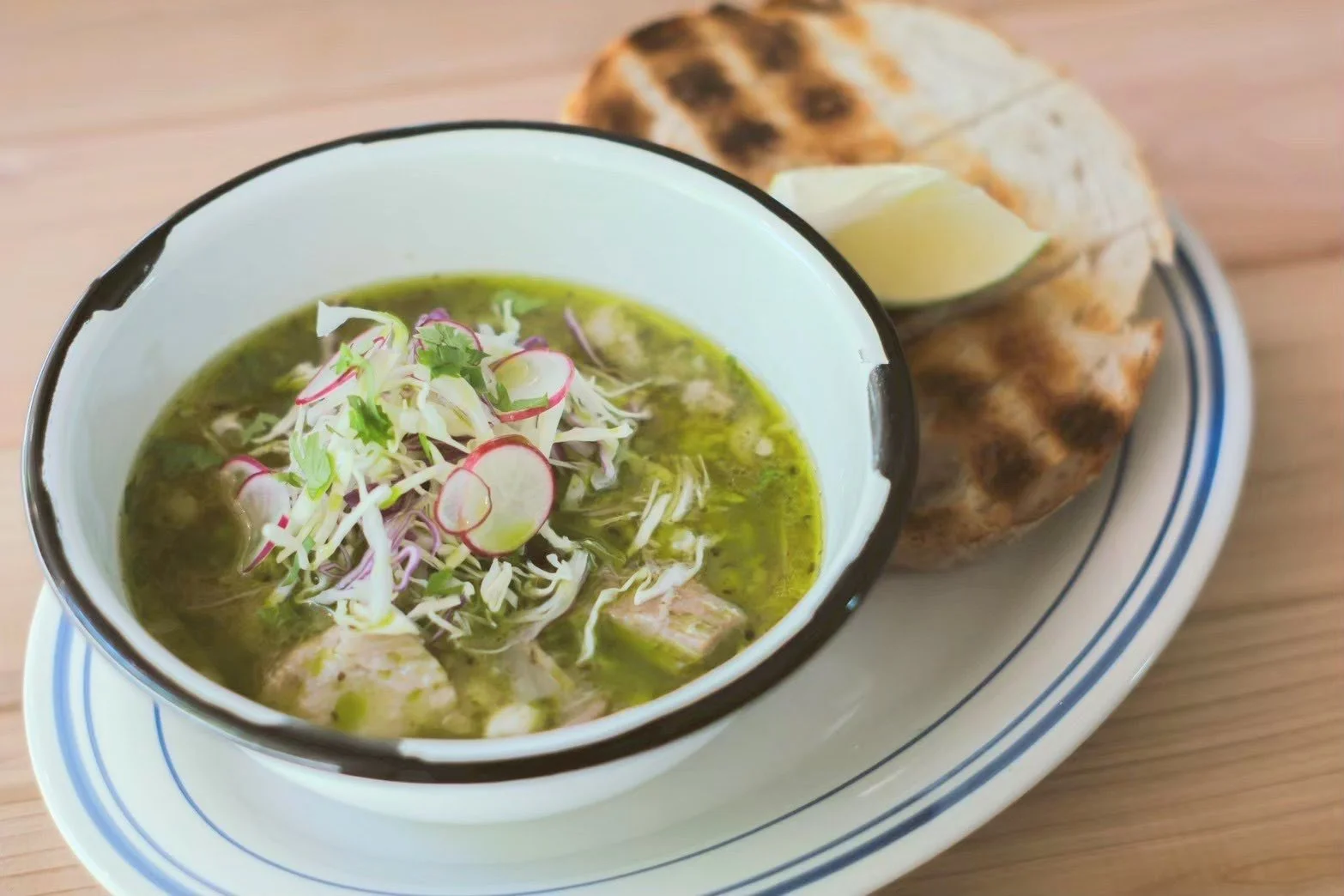 ポソレスープ カントリーブレッド添え