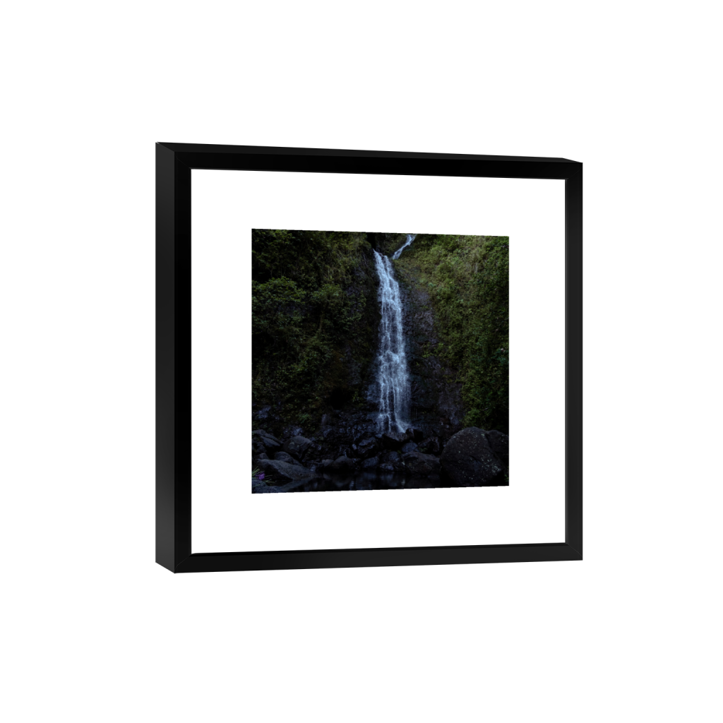 Oahu Hawaii Waterfall Photo Print