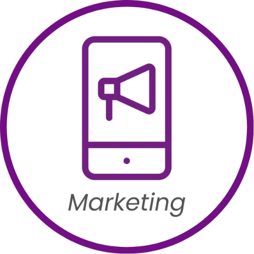 marketing industry services icon