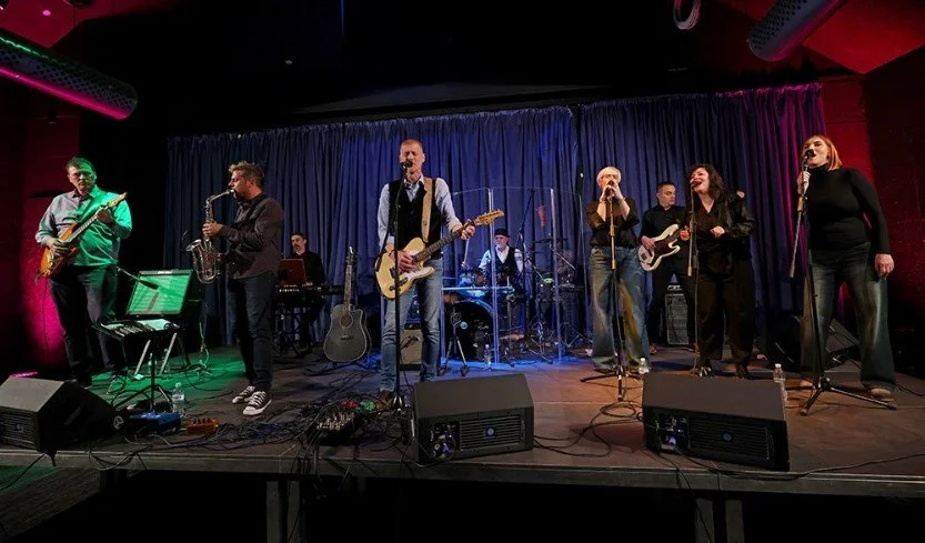 Croatian music crew Seven and Counting is an eight (sometimes nine) piece band, sporting a nice blend of classic rock, blues and soul with great vocal harmonies.