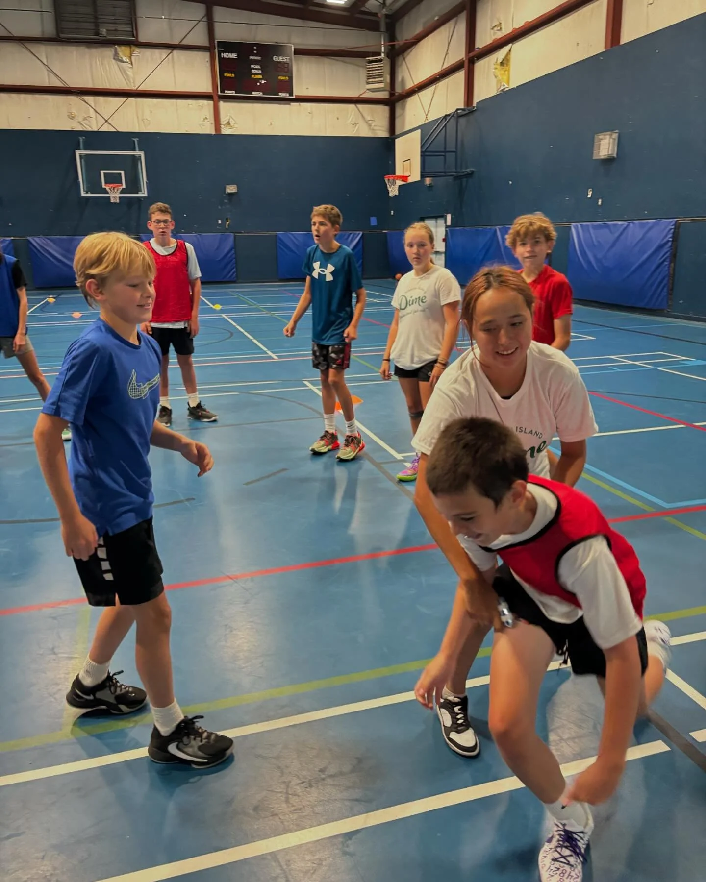 Last camp of Summer was a vibe 🤣

Campbell River; grade 4-6 then 7-9. Shout out to the 240 of you that joined us this summer for fun, development and memories. We appreciate the energy and attitude each and every one of you bring to war rebounding a