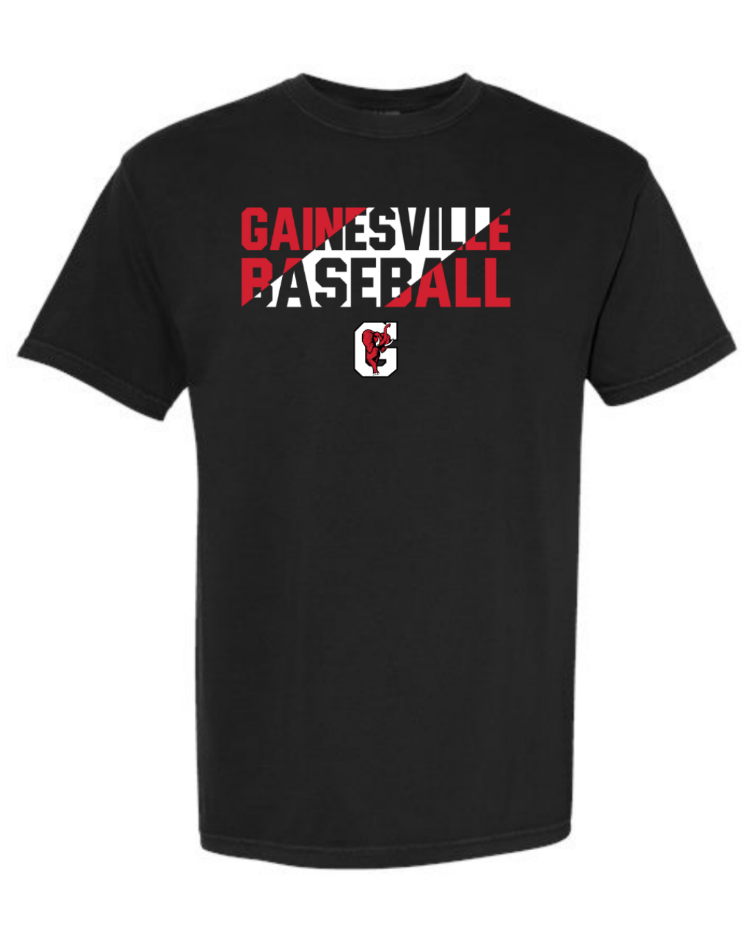 Gainesville Baseball Standard Comfort Colors Tee
