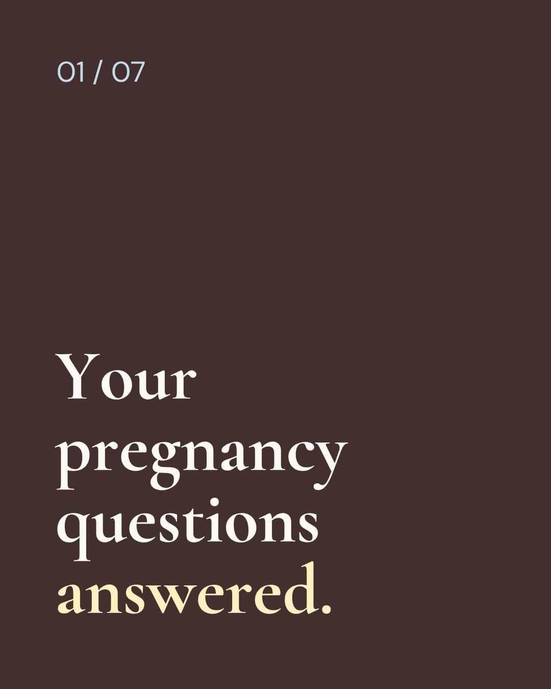 These are the questions we hear most from pregnant women.

At The Bump Series, our panel of three experts will answer these &mdash; and yours.

[24/05/26] &middot; The Space Between, Brighton &middot; From 1.15pm &middot; Limited spots remaining.
Lin