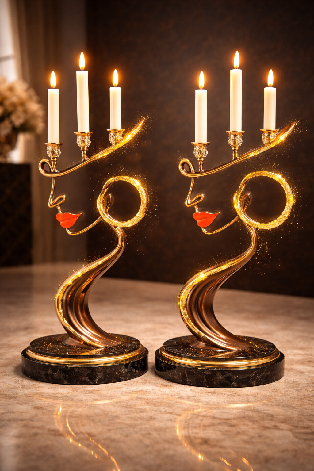 Lady Red candle holders.png