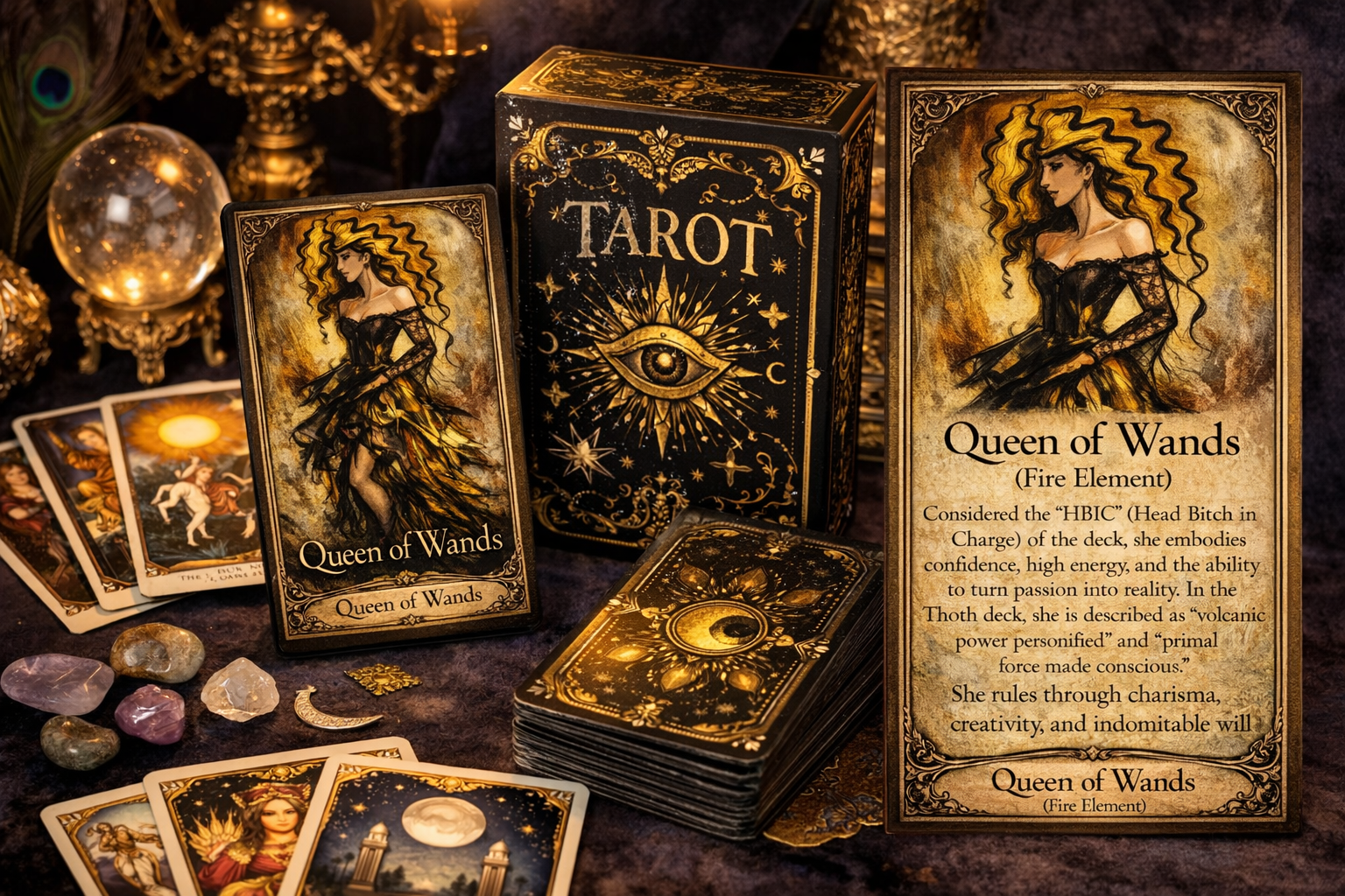 Freckles HBIC tarot.png