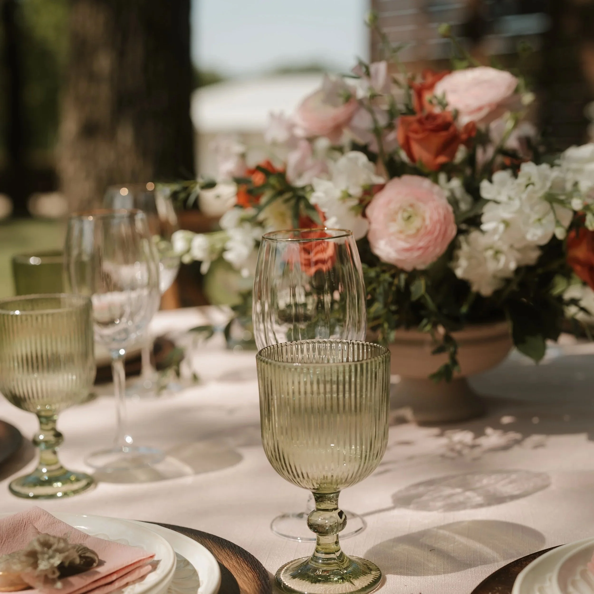 blush and rust centerpiece
photo taken by Anya Joy Photography