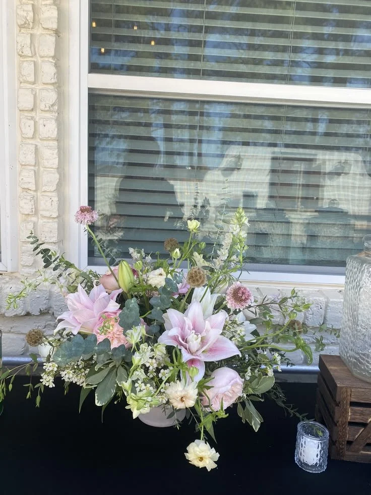 Food Table Arrangement