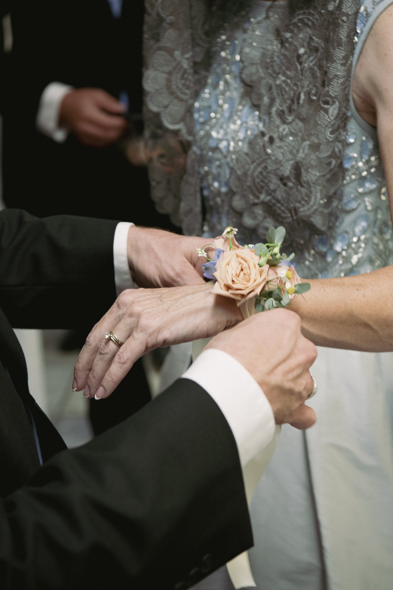 Mother of Bride Wrist Corsage
Photo taken by Thatcher Dorn Photo