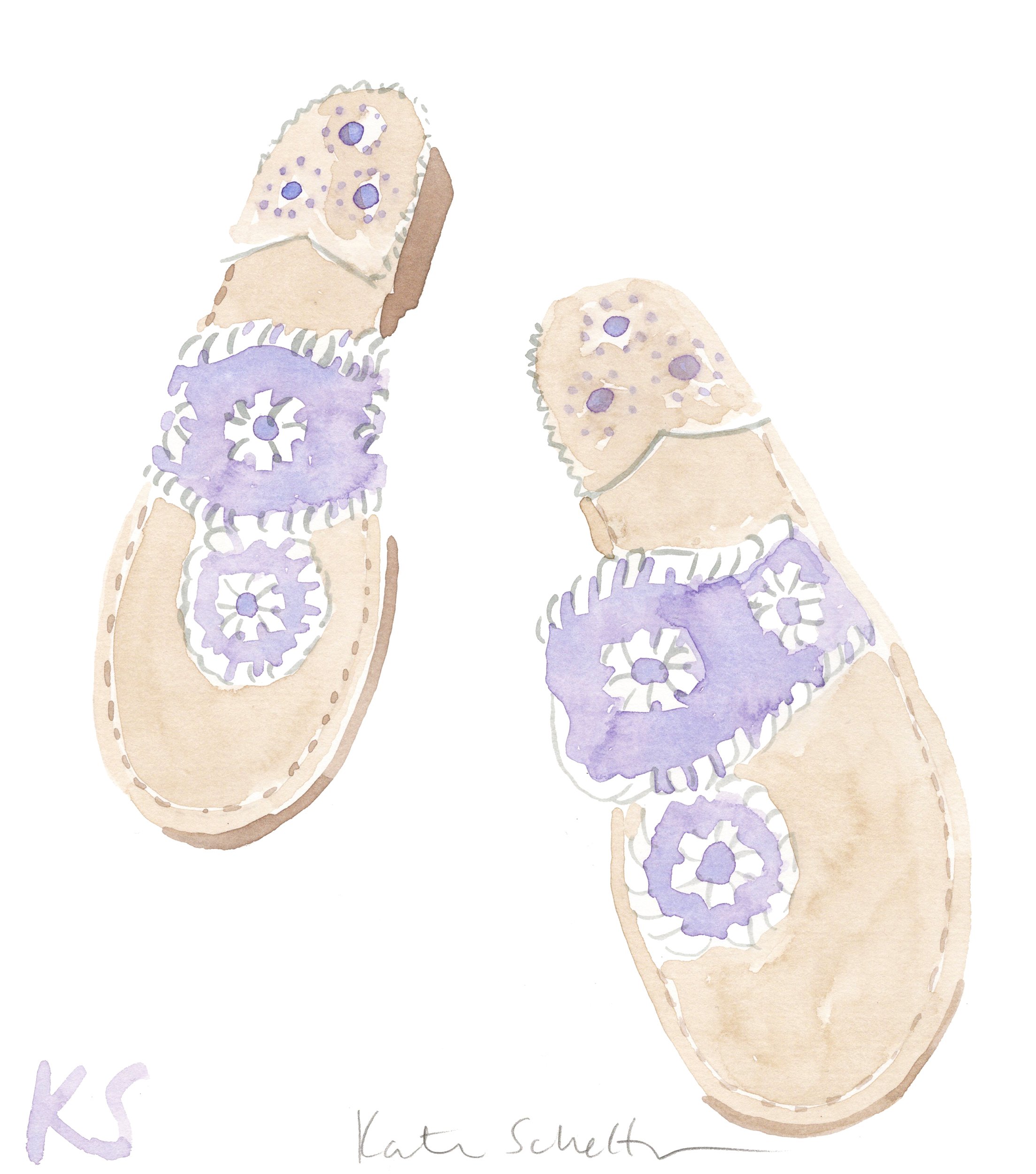 JACK ROGERS LAVENDER