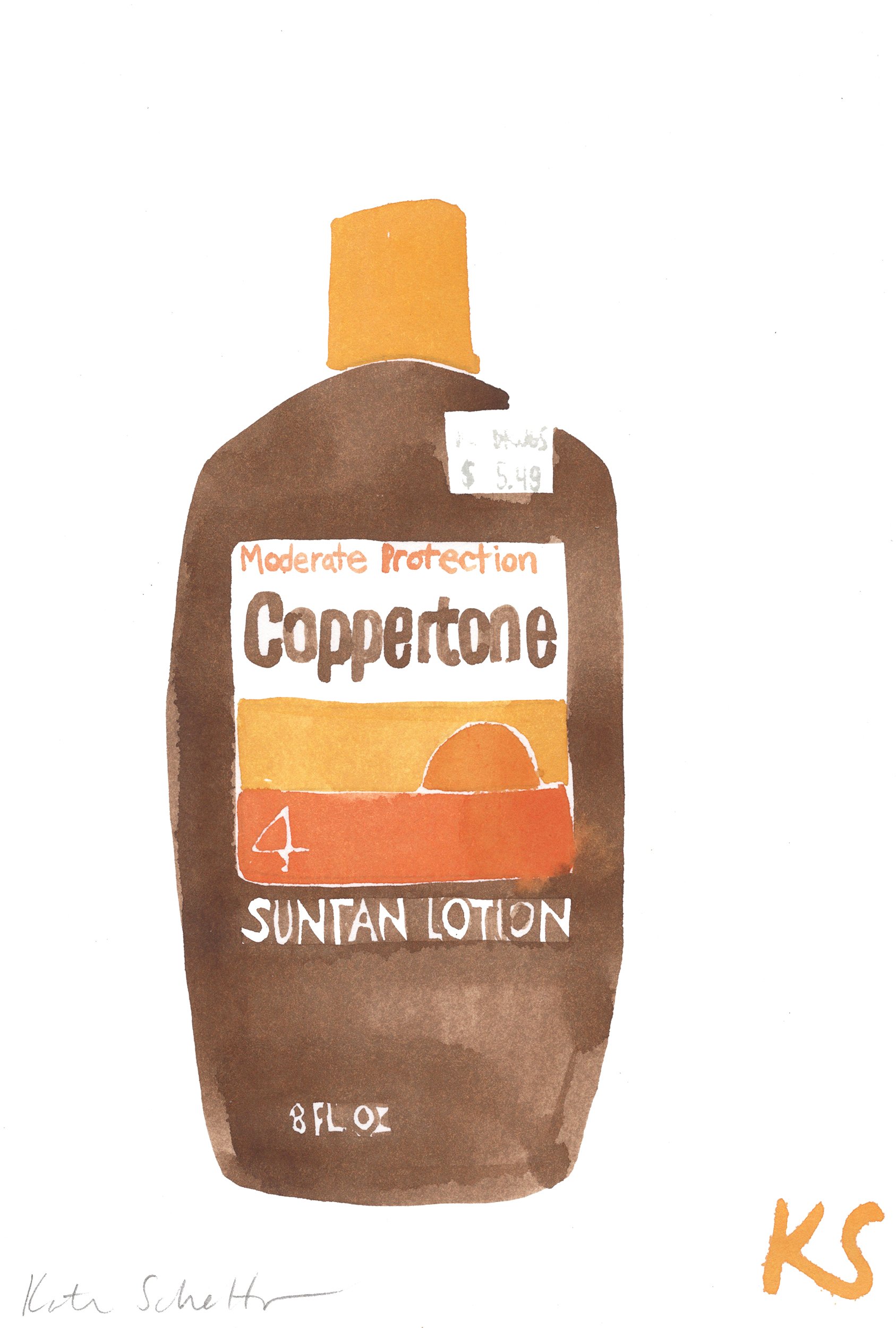 COPPERTONE SUNTAN LOTION SPF4