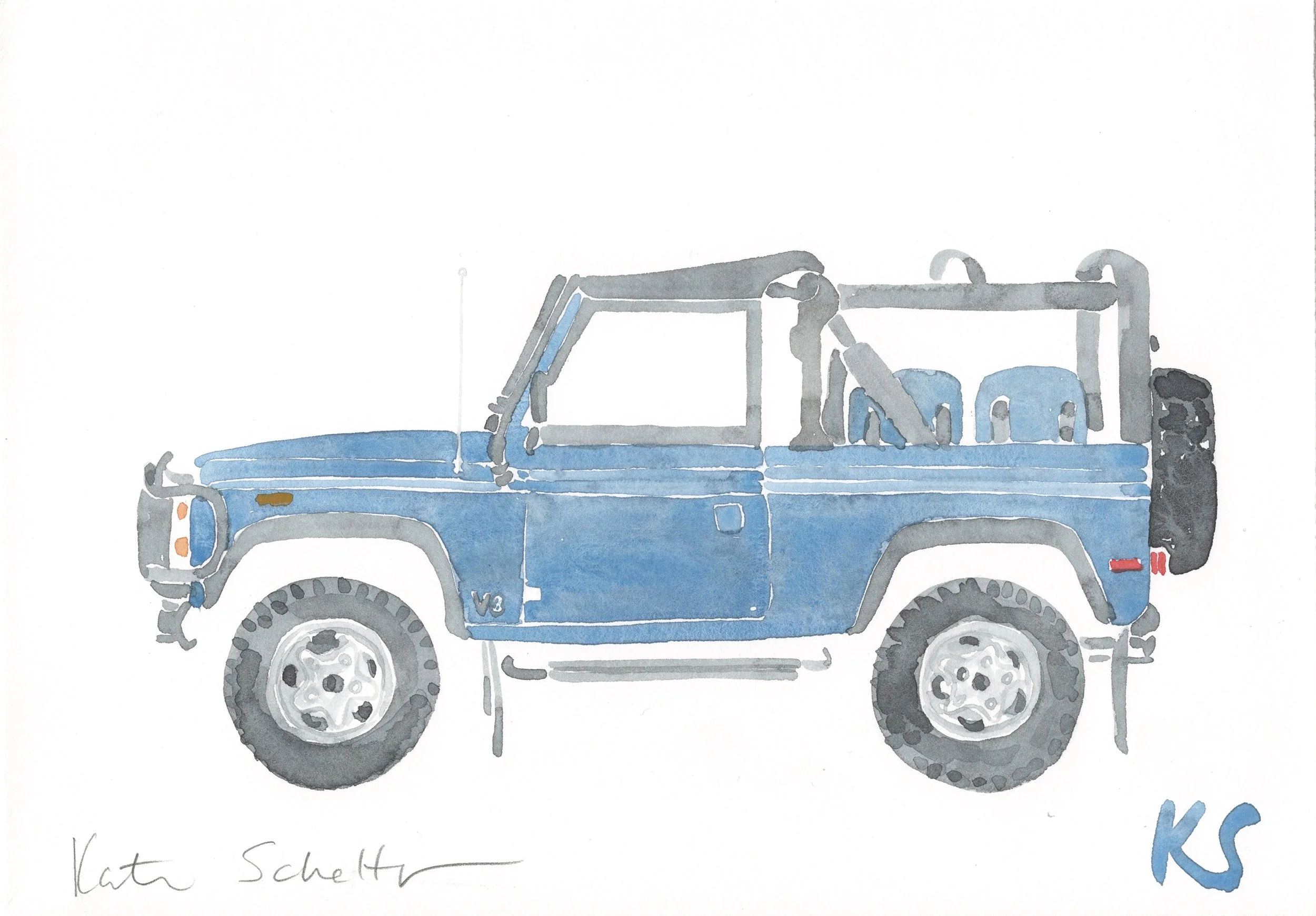 LAND ROVER DEFENDER CONVERTIBLE BLUE 10"X7" _300DPI.jpeg
