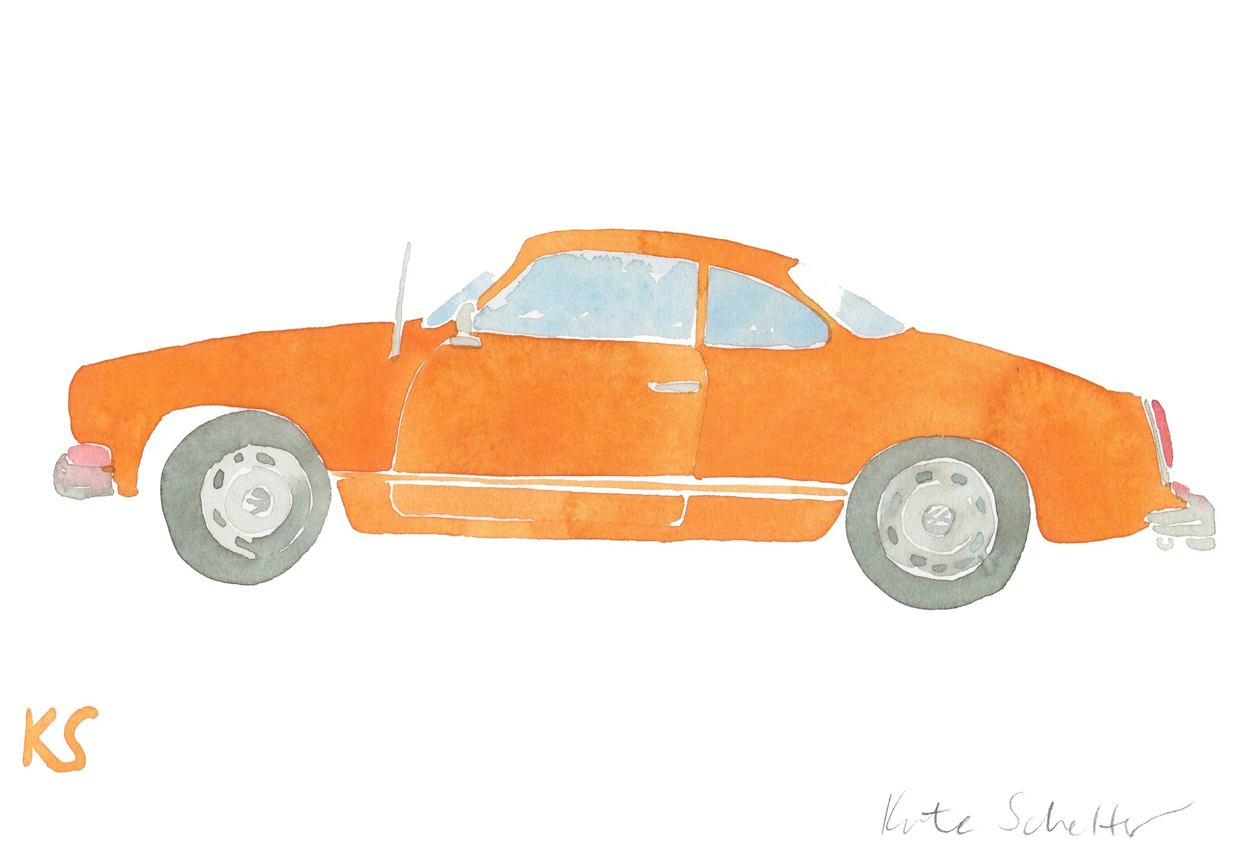 VW Karmann Ghia Orange 10.5"x7"_300dpi_R.jpg